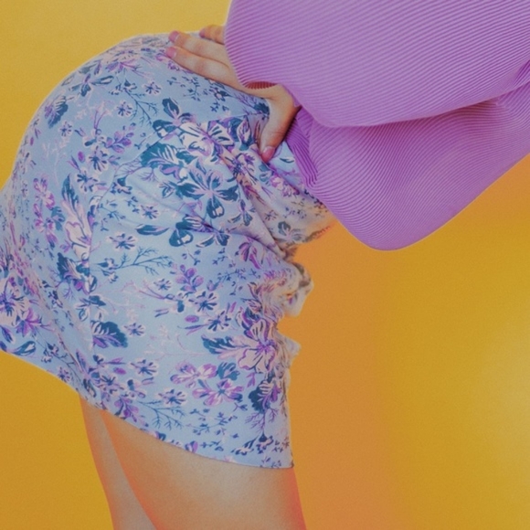 🏵️ JACQUARD RUFFLE MINI SKIRT - Picture 11 of 14